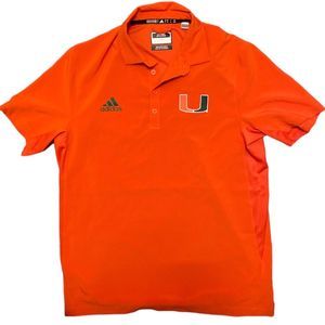 Adidas Miami Hurricanes Polo